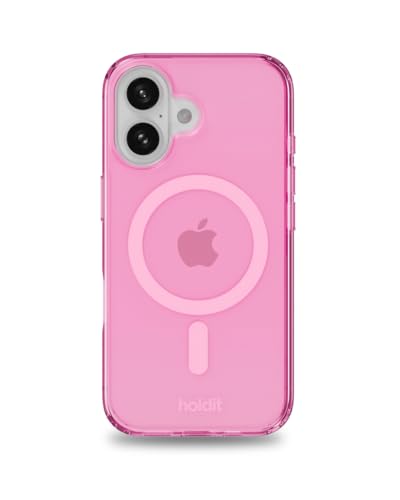 holdit Magnetic Case iPhone 16 - Comptaible with MagSafe - Pink holdit Magnetic Case iPhone 16 - Comptaible with MagSafe - Pink von holdit