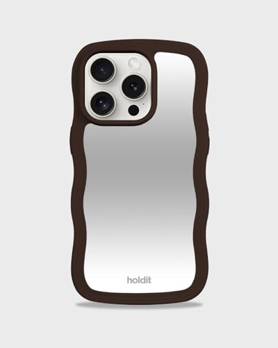 holdit Wavy Case Frame iPhone 12/12 Pro - Chocolate/Mirror holdit Wavy Case Frame iPhone 12/12 Pro - Chocolate/Mirror von holdit