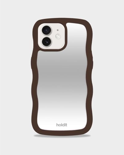 holdit Wavy Case Frame iPhone 15/14/13 - Chocolate/Mirror holdit Wavy Case Frame iPhone 15/14/13 - Chocolate/Mirror von holdit