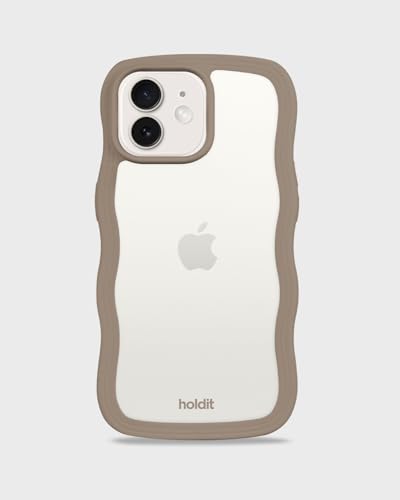 holdit Wavy Case - Mocha Brown/Transparent - iPhone 12/12 Pro holdit Wavy Case - Mocha Brown/Transparent - iPhone 12/12 Pro von holdit
