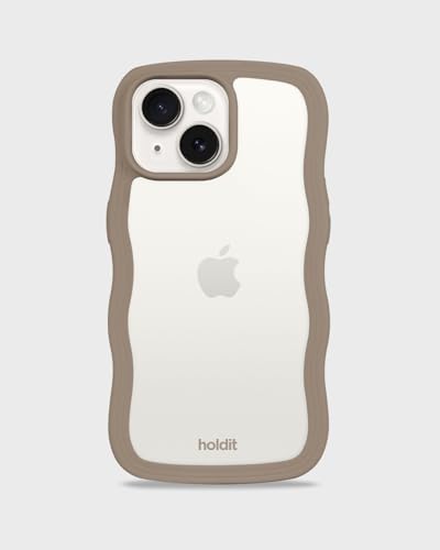 holdit Wavy Case - Mocha Brown/Transparent - iPhone 15/14/13 holdit Wavy Case - Mocha Brown/Transparent - iPhone 15/14/13 von holdit