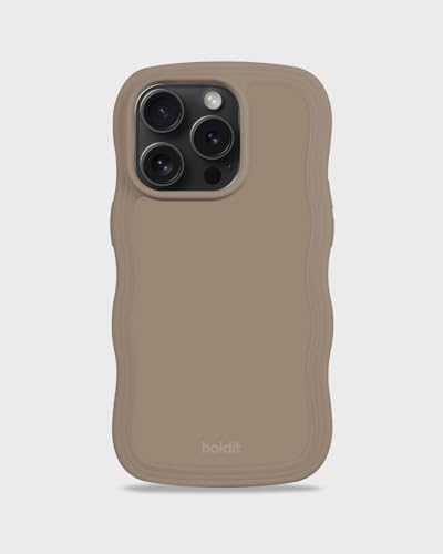 holdit Wavy Case - Mocha Brown - iPhone 15 Pro holdit Wavy Case - Mocha Brown - iPhone 15 Pro von holdit