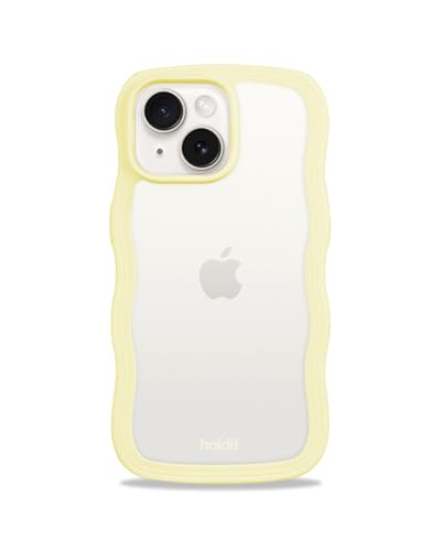 holdit Wavy Case iPhone 15/14/13 - Lemonade/Transparent holdit Wavy Case iPhone 15/14/13 - Lemonade/Transparent von holdit