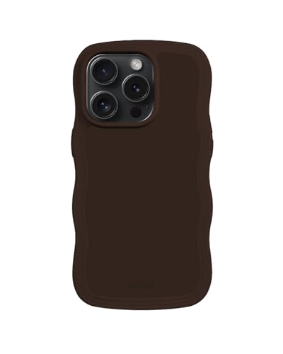 holdit Wavy Case iPhone 15 Pro - Chocolate holdit Wavy Case iPhone 15 Pro - Chocolate von holdit