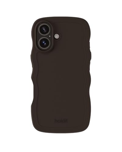 holdit Wavy Case iPhone 16 - Chocolate holdit Wavy Case iPhone 16 - Chocolate von holdit