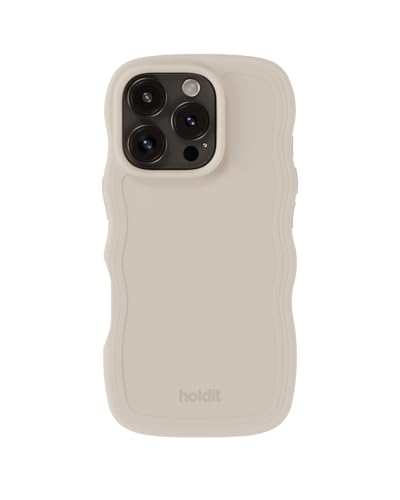 holdit Wavy Case iPhone 16 Pro - Light Beige holdit Wavy Case iPhone 16 Pro - Light Beige von holdit