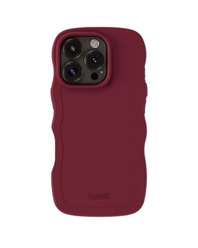 holdit Wavy Case iPhone 16 Pro - Red Velvet holdit Wavy Case iPhone 16 Pro - Red Velvet von holdit
