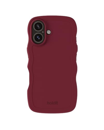 holdit Wavy Case iPhone 16 - Red Velvet holdit Wavy Case iPhone 16 - Red Velvet von holdit