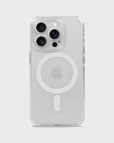 holdit - iPhone 15 Pro Hülle kompatible mit MagSafe - Ultra Dünn - White/Transparent holdit - iPhone 15 Pro Hülle kompatible mit MagSafe - Ultra Dünn - White/Transparent von holdit