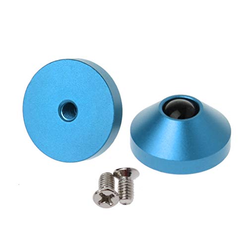 holilest 2pcs mechanische Tastatur Füße eloxiert CNC Aluminium Füße Metallgehäuse mit Schrauben von holilest