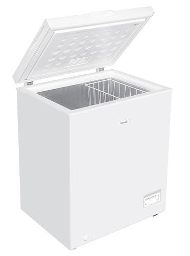 homeX FT1125-W Gefriertruhe | Tiefkühltruhe | 142 Liter Nutzinhalt | Super-Frost-Funktion | 4-Sterne-Gefrierraum | inkl. Ablagekorb | Elektronische Temperatursteuerung | Weiß homeX FT1125-W Gefriertruhe | Tiefkühltruhe | 142 Liter Nutzinhalt | Super-Frost-Funktion | 4-Sterne-Gefrierraum | inkl. Ablagekorb | Elektronische Temperatursteuerung | Weiß von homeX