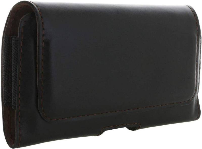 honju Handyhülle Horizon Gürtel-Tasche für iPhone 15 / 15 Pro / 14 / 14 Pro uvm., iPhone Gürteltasche aus Echtleder inkl. Befestigung von honju