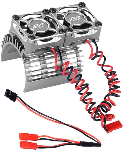 hopsupRC Motorkühlung Lüfter Upgrades Teil 1/8 RC Auto 40 mm 42 mm bürstenloser Motor, Motorkühlung Lüfter übertreffen Hobby Twin 30 mm RC Auto Motorventilator mit Metallabdeckung 4068 4274 hopsupRC Motorkühlung Lüfter Upgrades Teil 1/8 RC Auto 40 mm 42 mm bürstenloser Motor, Motorkühlung Lüfter übertreffen Hobby Twin 30 mm RC Auto Motorventilator mit Metallabdeckung 4068 4274 von hopsupRC