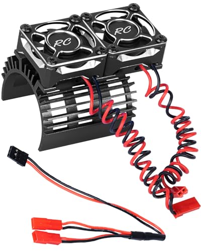 hopsupRC RC Motorkühlung Lüfter Upgrades Part 1/8 RC Auto 40 mm 42 mm bürstenloser Motor, Motorkühlung Lüfter übertreffen Hobby Twin 30 mm RC Auto Motorventilator mit Metallabdeckung 4068 4274 hopsupRC RC Motorkühlung Lüfter Upgrades Part 1/8 RC Auto 40 mm 42 mm bürstenloser Motor, Motorkühlung Lüfter übertreffen Hobby Twin 30 mm RC Auto Motorventilator mit Metallabdeckung 4068 4274 von hopsupRC