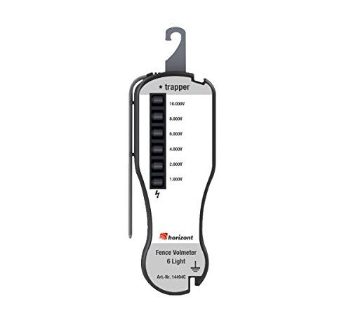 Horizont 14494C Fence Voltmeter Zaunprüfer -Trapper- 6-Light von horizont