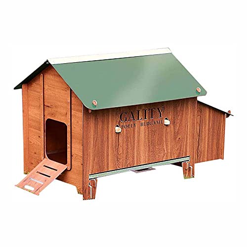 Horizont 38595426 Geflügelhaus Bergame, 80 cm x 80 cm x 130 cm von horizont