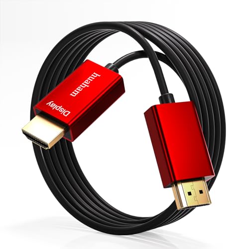 huaham 8K HDMI 2.1 Glasfaser kabel 10M 48Gbps Ultra High Speed Kabel Unterstützung 8K@60 4K@120 eARC RTX 3090 HDCP 2.2 & 2.3 Dolby kompatibel mit PS5/Xbox-Serie X/Blu-Ray/TV Box/HDTV/Projector von huaham