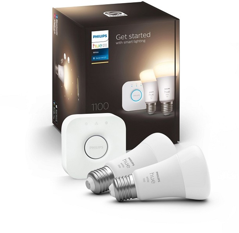 hue White 9.5W A60 E27 2er Set (Schwarz) von hue