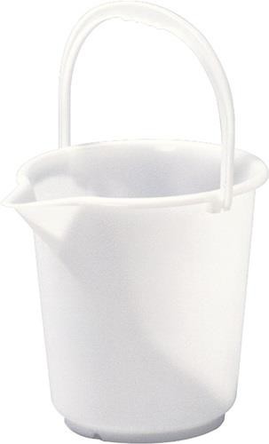 HÜnersdorff Eimer 10,5l HD-Polyethylen natur Kunststoffbügel D.286mm H.283mm HÜnersdorff Eimer 10,5l HD-Polyethylen natur Kunststoffbügel D.286mm H.283mm von hünersdorff