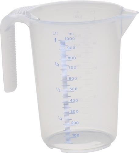 HÜnersdorff Messkanne 1000 ml PP transp.D117xH165mm Griff offen hünersdorff HÜnersdorff Messkanne 1000 ml PP transp.D117xH165mm Griff offen hünersdorff von hünersdorff