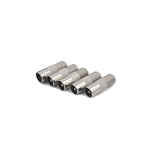 5 Teile/los STB Schnellstecker RF Coax F Buchse Auf Rf-stecker TV Antenne Koaxialstecker F Stecker TV Koaxialstecker von huicouldtool