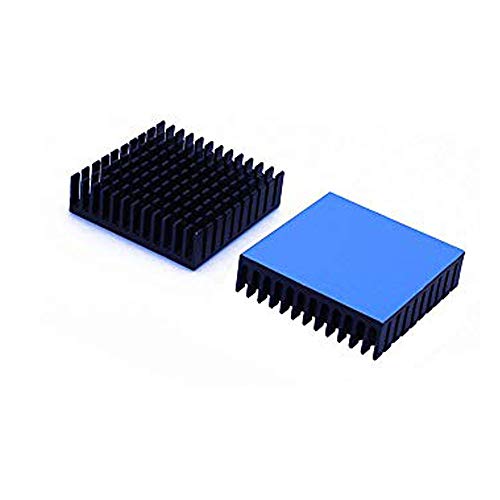 huicouldtool 10 stücke 40x40x11mm Aluminium Kühlkörper Kühlkörper Kühler Kühlung Für Elektronische Chip IC LED Computer Mit Wärmeleitband von huicouldtool