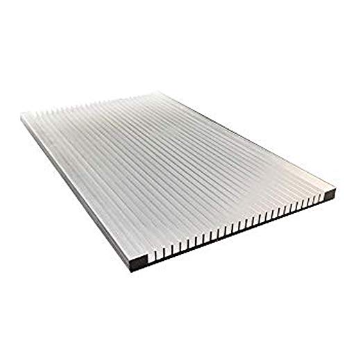 huicouldtool 120x7x100/150/200mm Kühler Aluminium Kühlkörper Ultradünner Kühlkörper Router LED IC Elektronischer Kühlkörper mit Wärmeableitung,100mm von huicouldtool