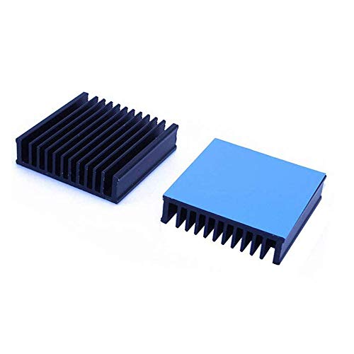 huicouldtool 3 stücke Aluminiumkühlkörper 50x50x12,8mm Kühlkörper Kühler Kühlung Für Elektronische Chip IC LED Computer Mit Wärmeleitband von huicouldtool