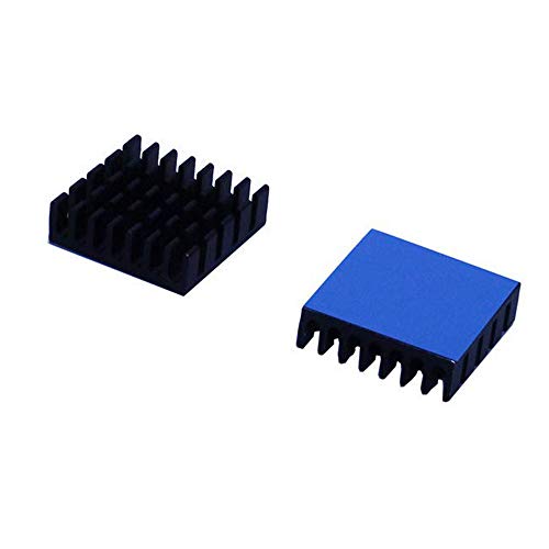 huicouldtool 50 stücke Aluminium Kühlkörper 20x20x6mm Kühler Kühler Für Elektronische Chip IC RAM Mit Wärmeleitenden doppelseitiges Klebeband von huicouldtool