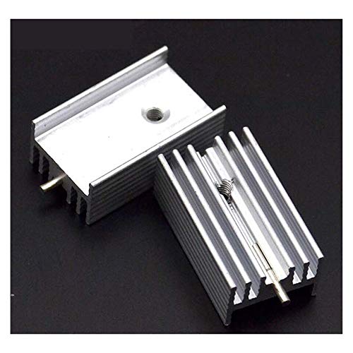 huicouldtool 5pcs Heat Sink 25X15X10MM (with pin) TO-220 Transistor and Other Special Radiator von huicouldtool