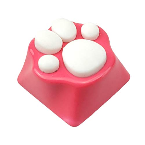huiingwen 1 x niedliche Katzenpfoten-Tastenkappen, Cherry MX Schalter für mechanische Tastatur. von huiingwen