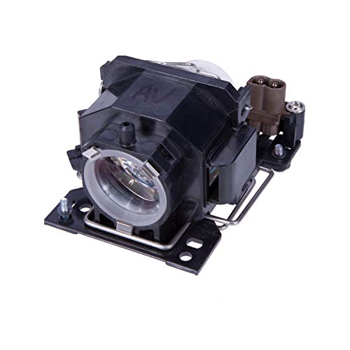 WuiSing DT00821 Projektor-Ersatzlampe mit Gehäuse für HITACHI CP-X264 CP-X3 CP-X3W CP-X5 CP-X5W CP-X6W HCP-600X HCP-610X HCP-78XW von huisheng