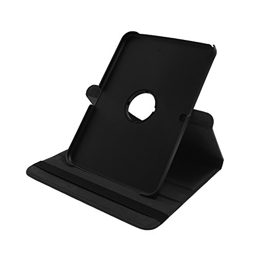 Drehbare Hülle für das 10.1" Samsung Galaxy Tab 3 2013 inkl. Matter AntiReflexfolie in SCHWARZ [passend für Modell GT-P5200, GT-P5210, GT-P5220] von humblebe