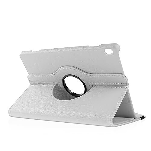 Drehbare Hülle für das 10.3 Lenovo Tab M10 2019 (1. Generation) in WEIß [passend für Modell TB-X505F, TB-X505L, TB-X605F, TB-X605L] von humblebe