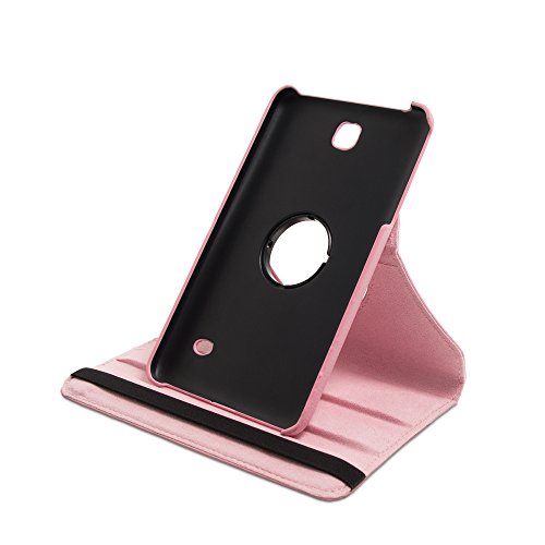 Drehbare Hülle für das 7.0" Samsung Galaxy Tab 4 in Rose [passend für Modell SM-T230, SM-T235] von humblebe