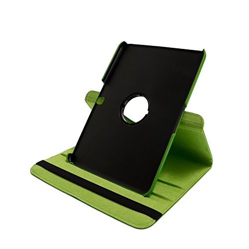 Drehbare Hülle mit Standfunktion für Samsung Galaxy Tab 4 10.1 in GRÜN mit automatischer Sleep- und Wake-Up-Funktion [passend für Modell SM-T530, SM-T535] von humblebe