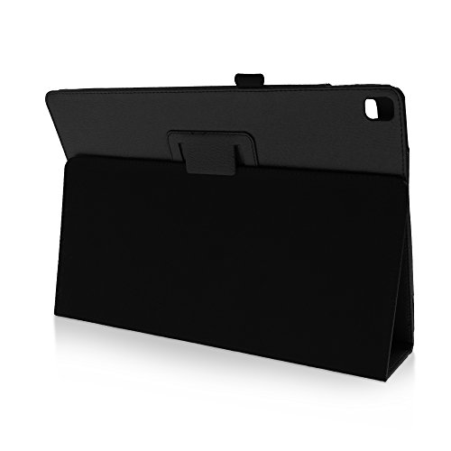 Klassische Hülle mit Standfunktion für Apple iPad Pro 12.9 in SCHWARZ mit automatischer Sleep- und Wake-Up-Funktion [passend für Modell A1584, A1652, A1670, A1671] von humblebe