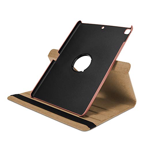 humblebe Drehbare Hülle mit Standfunktion für 10.5" Apple iPad Pro 10.5 (2017) in Rosegold mit automatischer Sleep- und Wake-Up-Funktion [passend für A1701, A1709, A1852] von humblebe