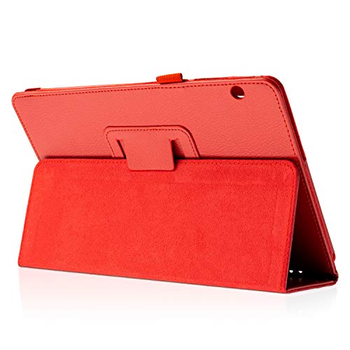 humblebe Klassische Hülle mit Standfunktion für 10.1" Huawei MediaPad T5 10 in ROT mit automatischer Sleep- und Wake-Up-Funktion humblebe Klassische Hülle mit Standfunktion für 10.1" Huawei MediaPad T5 10 in ROT mit automatischer Sleep- und Wake-Up-Funktion von humblebe
