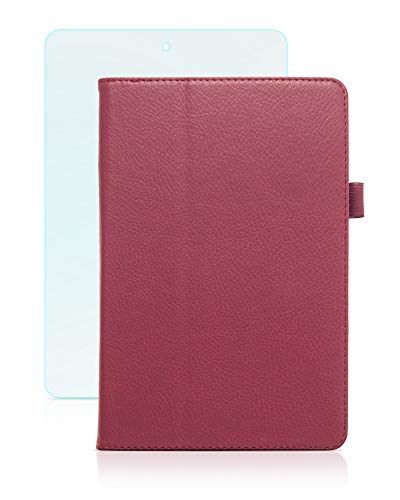 humblebe Klassische Hülle mit Standfunktion für 7.9" Apple iPad Mini 5 inkl. einfache (klare) Schutzfolie in PINK [passend für A2133, A2124, A2126, A2125] von humblebe