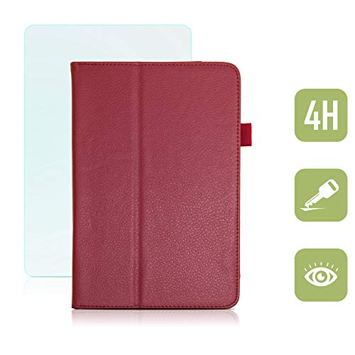 humblebe Klassische Hülle mit Standfunktion für7.9 Apple iPad Mini 1/2/3 inkl. einfache (klare) Schutzfolie in PINK [passend für A1432, A1454, A1455, A1489, A1490, A1491, A1599, A1600] von humblebe