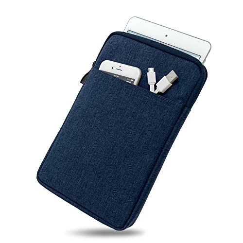 humblebe Wasserabweisende Tasche mit Kantenschutz für 7.0" Samsung Galaxy Tab A (2016) inkl. einfache (klare) Schutzfolie in BLAU [passend für SM-T280, SM-T285] von humblebe