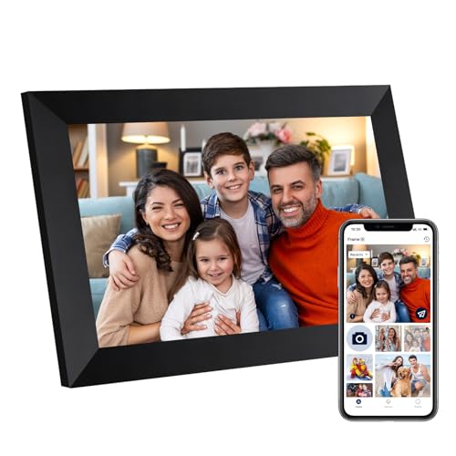 Humblestead digitaler Bilderrahmen 10.1 Zoll, 1280x800 HD IPS Touchscreen Wi-Fi elektronischer Bilderrahmen, 32GB Speicher, automatische Rotation, Wandmontage Humblestead digitaler Bilderrahmen 10.1 Zoll, 1280x800 HD IPS Touchscreen Wi-Fi elektronischer Bilderrahmen, 32GB Speicher, automatische Rotation, Wandmontage von humblestead