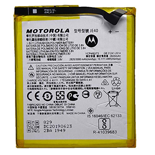 Ersatz-Akku für Motorola 2820 mAh für Moto G7 Play JE40 von humpie