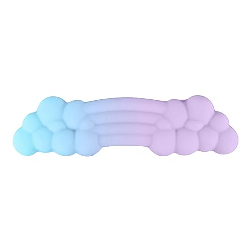 Cloud-Like Tastatur und Maus Handgelenkauflage Kissen Palm Support Pad Anti-Rutsch Silikon SND Memory Foam Handauflage Büro und Gaming Handgelenkstütze von huwvqci