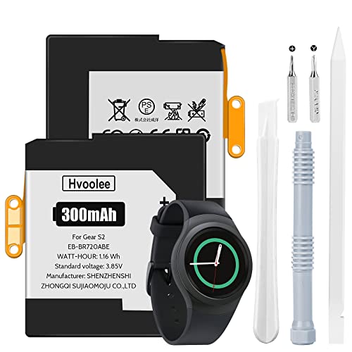 300mAh Ersatz Akku für Samsung Galaxy Gear S2 Classic R720 R732 SmartWatch EB-BR720ABE Interner Ersatzakku mit professionellen Reparaturset 300mAh Ersatz Akku für Samsung Galaxy Gear S2 Classic R720 R732 SmartWatch EB-BR720ABE Interner Ersatzakku mit professionellen Reparaturset von hvoolee