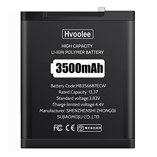 hvoolee 3500mAh Akku kompatibel mit Huawei P30 Lite/ Mate10 Lite HB356687ECW, Hoher Kapazität Li-Ion Polymer Battery Nova 2 Plus/Honor 7X 9i mit Reparaturset Akku-Austausch Ersatz Set hvoolee 3500mAh Akku kompatibel mit Huawei P30 Lite/ Mate10 Lite HB356687ECW, Hoher Kapazität Li-Ion Polymer Battery Nova 2 Plus/Honor 7X 9i mit Reparaturset Akku-Austausch Ersatz Set von hvoolee