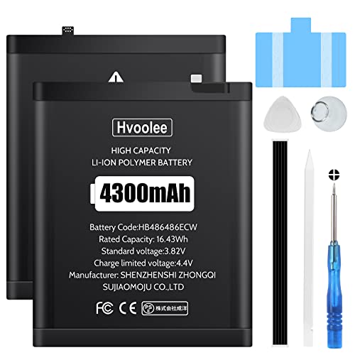hvoolee 4300mAh Akku kompatibel mit Huawei P30 Pro/Mate 20 Pro HB486486ECW, Hoher Kapazität Li-Ion Polymer Battery Mate 20X 5G mit Reparaturset Akku-Austausch Ersatz Set hvoolee 4300mAh Akku kompatibel mit Huawei P30 Pro/Mate 20 Pro HB486486ECW, Hoher Kapazität Li-Ion Polymer Battery Mate 20X 5G mit Reparaturset Akku-Austausch Ersatz Set von hvoolee