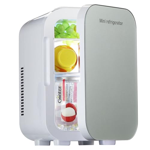 10L Mini-Kühlschrank Für Schlafzimmer Elektrischer Reefer Tisch-Kühlschrank Mit Temperaturregelung Lebensmittelwärmer & Getränkekühler Für Autos, Wohnungen, Büros Und Schlafsäle AC + DC(White,Single C 10L Mini-Kühlschrank Für Schlafzimmer Elektrischer Reefer Tisch-Kühlschrank Mit Temperaturregelung Lebensmittelwärmer & Getränkekühler Für Autos, Wohnungen, Büros Und Schlafsäle AC + DC(White,Single C von hxoity