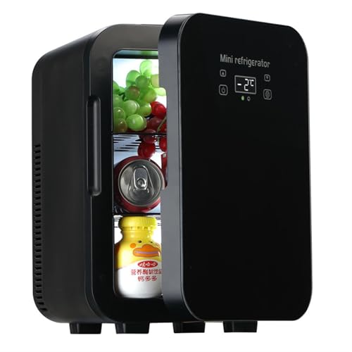 10L Mini-Kühlschrank Kosmetik-Kühlschrank Elektrischer Reefer Digitale Anzeige Auto-Kühlschrank Mit Temperaturregelung Heizung Und Kühlung Von Lebensmitteln Für Auto / Camping / Reisen AC + DC(Black,S 10L Mini-Kühlschrank Kosmetik-Kühlschrank Elektrischer Reefer Digitale Anzeige Auto-Kühlschrank Mit Temperaturregelung Heizung Und Kühlung Von Lebensmitteln Für Auto / Camping / Reisen AC + DC(Black,S von hxoity